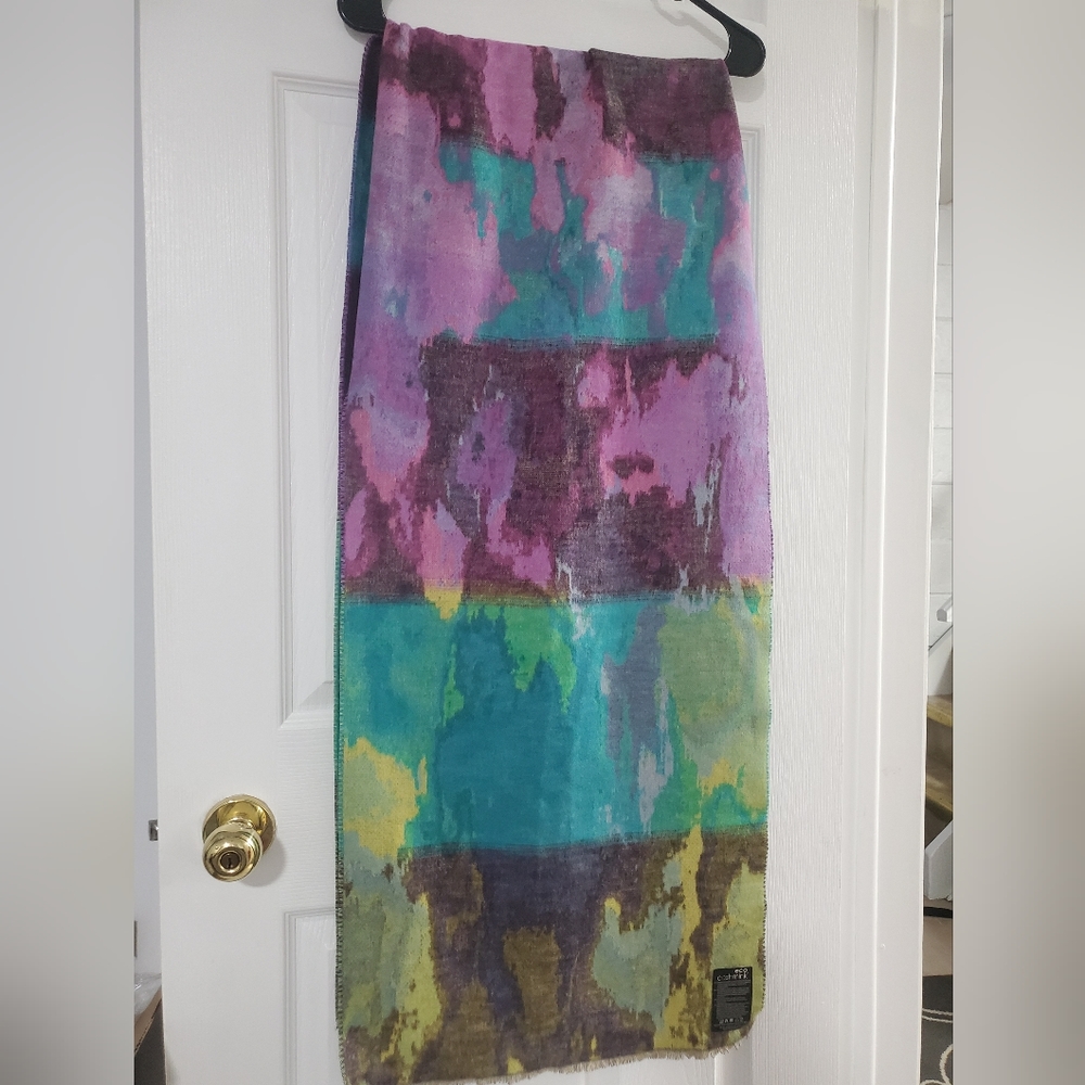 Fraas CashMink Multicoloured Scarf